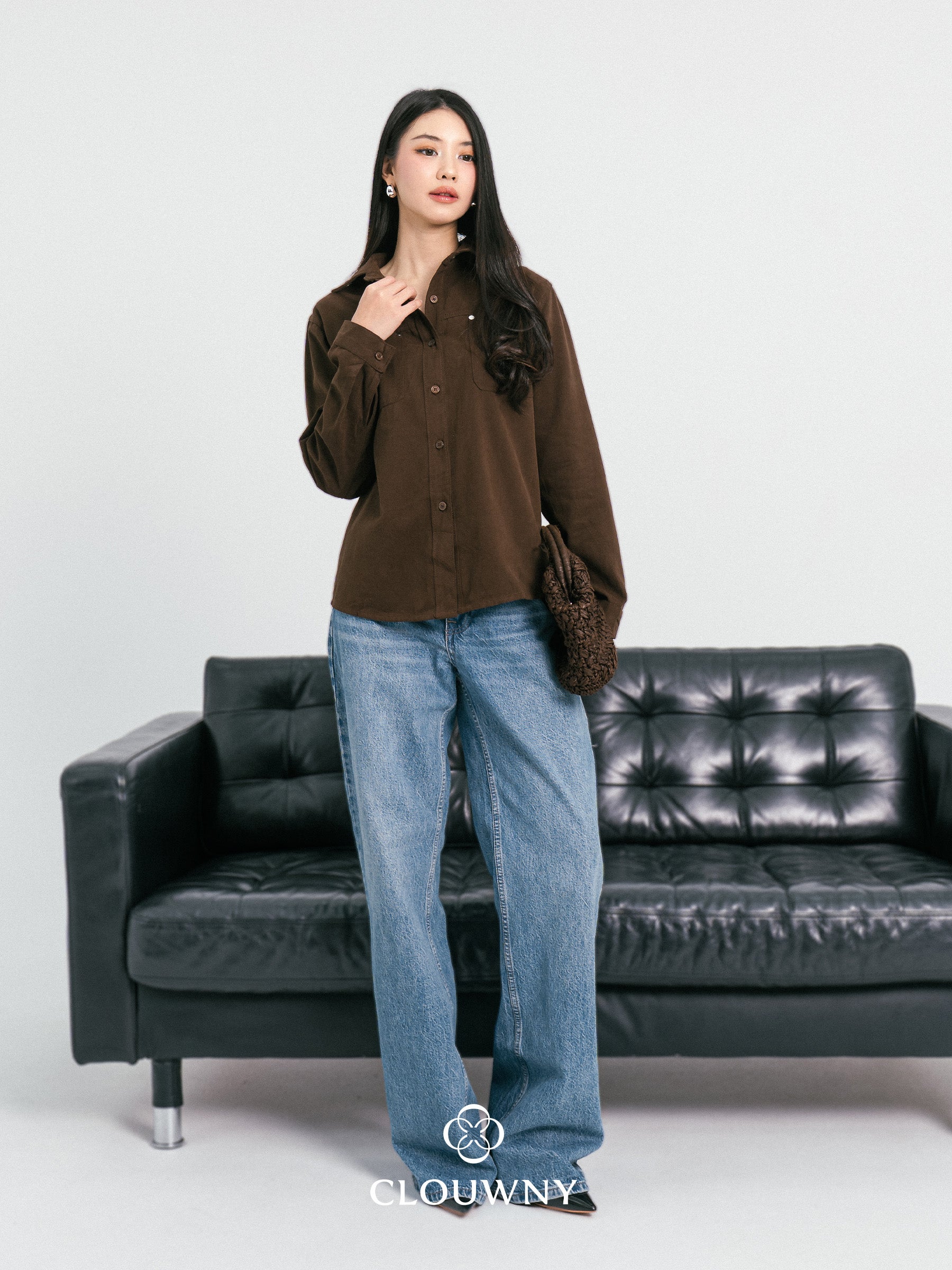 Duches Pocket Shirt - Coffee
